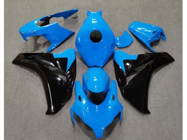 Baby Blue and Black Honda CBR1000RR Fairings 2008-2011