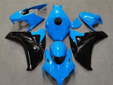 Baby Blue and Black Honda CBR1000RR Fairings 2008-2011