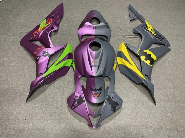 Bat Man vs Joker Matte Honda CBR600RR Fairings 2007-2008