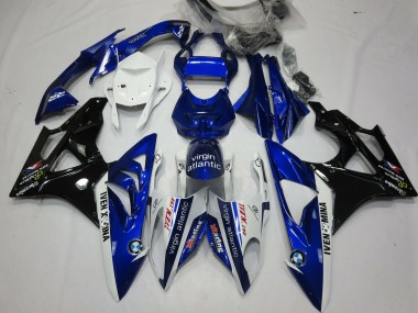 Blue and Black BMW S1000RR Fairings 2009-2018