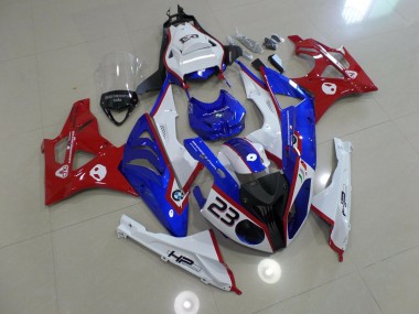 Blue and Red BMW S1000RR Fairings 2009-2016