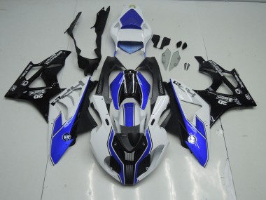 Blue and White BMW S1000RR Fairings 2009-2016