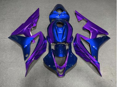 Blue & Purple Honda CBR600RR Fairings 2007-2008