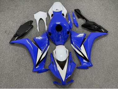 Blue with White Honda CBR1000RR Fairings 2012-2016