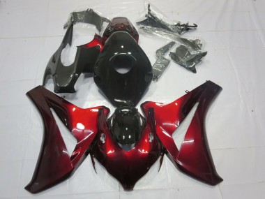 Candy Red and Black Honda CBR1000RR Fairings 2008-2011