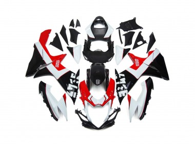 Custom Red and Black with Logos Suzuki GSXR 600-750 Fairings 2011-2020