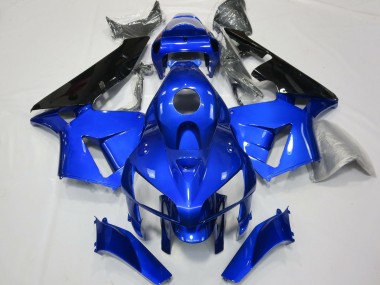 Deep Blue CBR Honda CBR600RR Fairings 2005-2006