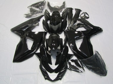 Gloss Back Suzuki GSXR 1000 Fairings 2009-2016