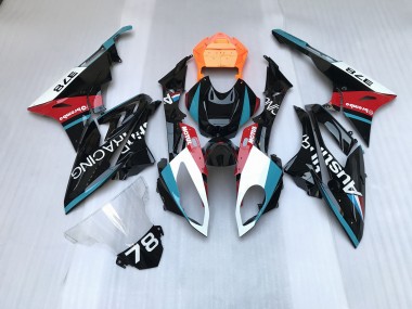 Gloss Black Custom BMW S1000RR Fairings 2009-2018