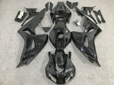 Gloss Black Honda CBR1000RR Fairings 2006-2007