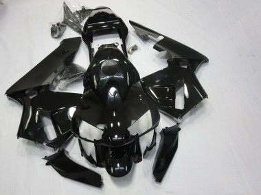 Gloss Black & Matte Honda CBR600RR Fairings 2003-2004