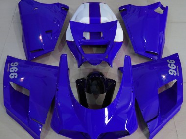 Gloss Blue Ducati 996 748 916 998 Fairings 1993-2005