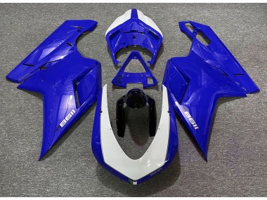 Gloss Blue SP Ducati 848 1098 1198 Fairings 2007-2012