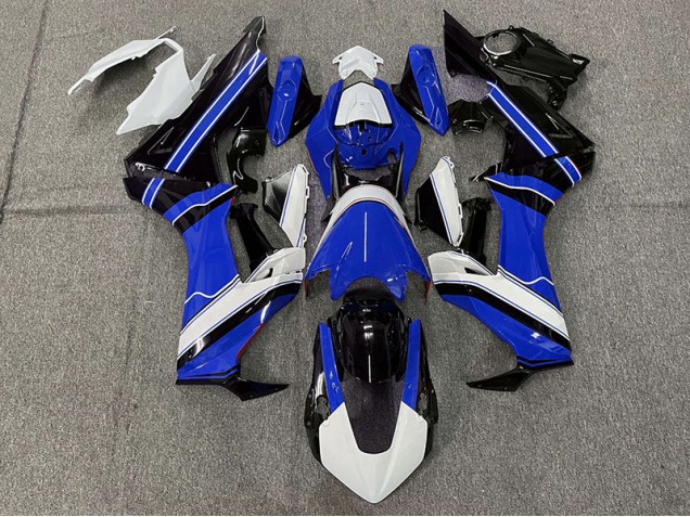 Gloss Blue White and Black Honda CBR1000RR Fairings 2017-2019