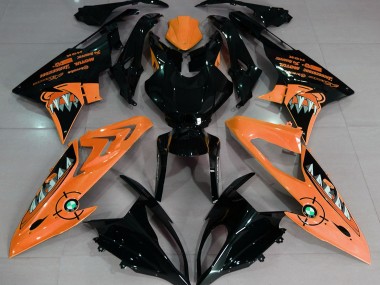 Gloss Orange Shark BMW S1000RR Fairings 2009-2018