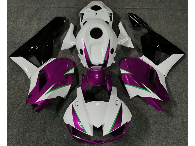 Gloss Pink White and Green Honda CBR600RR Fairings 2013-2020