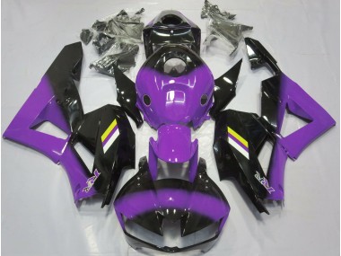 Gloss Purple and Black Fade Honda CBR600RR Fairings 2013-2020