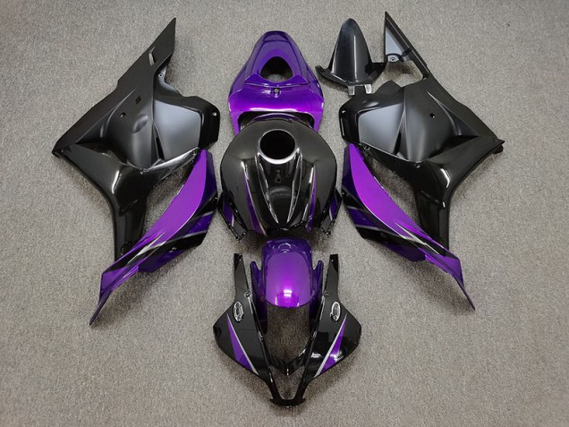 Gloss Purple and Black Honda CBR600RR Fairings 2009-2012