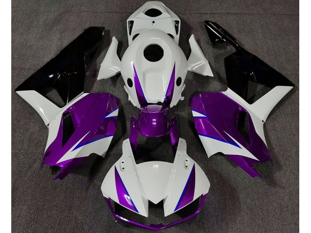 Gloss Purple White and Blue Honda CBR600RR Fairings 2013-2020