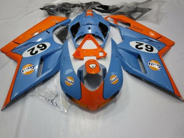 Gulf Ducati 848 1098 1198 Fairings 2007-2012