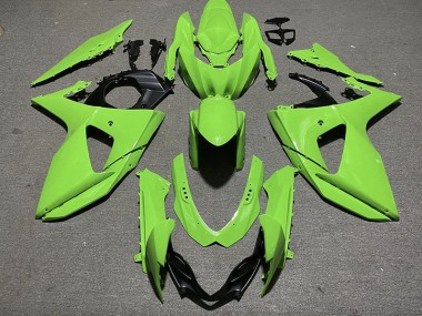 High Gloss Green Suzuki GSXR 1000 Fairings 2009-2016