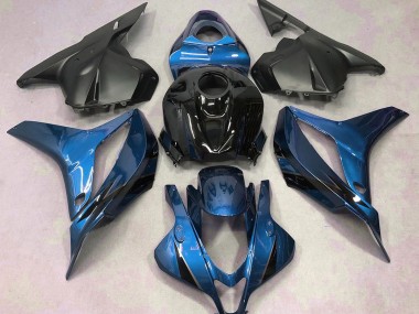 Light Blue with Black Honda CBR600RR Fairings 2009-2012