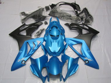 Light Matte Blue BMW S1000RR Fairings 2009-2018