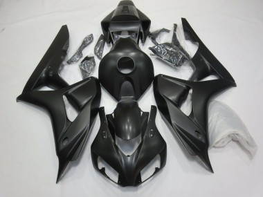 Matte Black Honda CBR1000RR Fairings 2006-2007