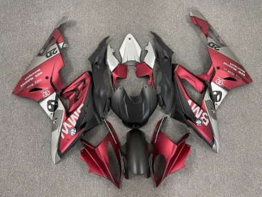 Matte Red Motorrad BMW S1000RR Fairings 2009-2018