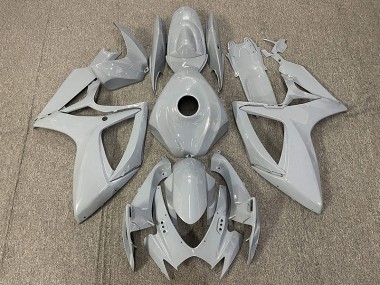 Nardo Grey Suzuki GSXR 600-750 Fairings 2006-2007