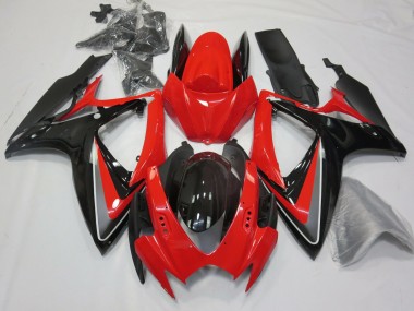 OEM Style Red Suzuki GSXR 600-750 Fairings 2006-2007