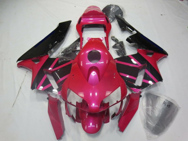 Pink and Black Honda CBR600RR Fairings 2003-2004