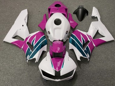 Pink and Emerald Gloss Honda CBR600RR Fairings 2013-2020