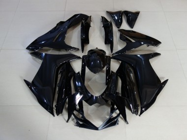 Plain Gloss Black Suzuki GSXR 600-750 Fairings 2011-2020