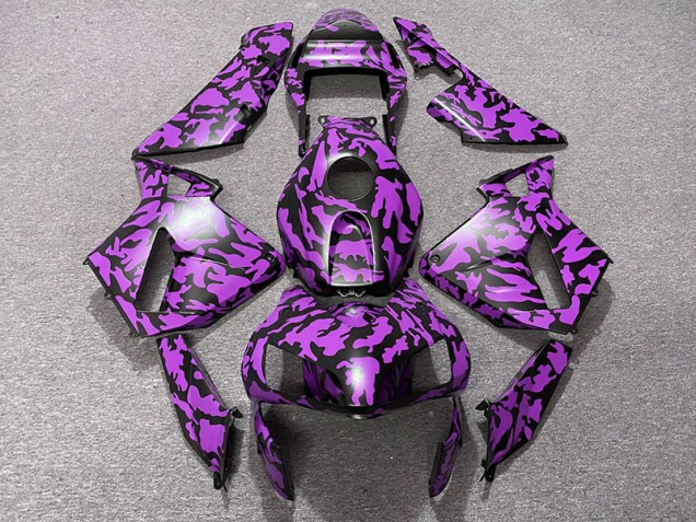 Purple Camo Honda CBR600RR Fairings 2003-2004