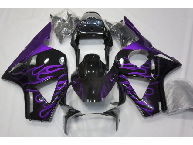 Purple Flame Honda CBR954 Fairings 2002-2003