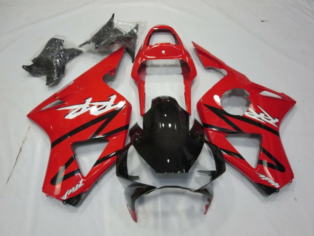 Red and Black 2 Honda CBR954 Fairings 2002-2003