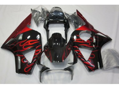 Red Flame Honda CBR954 Fairings 2002-2003