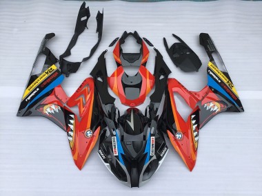 Red Shark Gloss BMW S1000RR Fairings 2009-2018