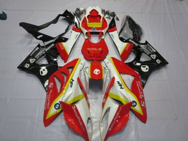 Red Yellow and Black BMW S1000RR Fairings 2009-2016