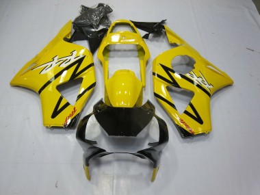 Reverse Yellow and Black Honda CBR954 Fairings 2002-2003