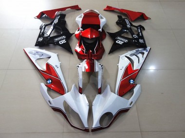 Vibrant Red and Black BMW S1000RR Fairings 2009-2018